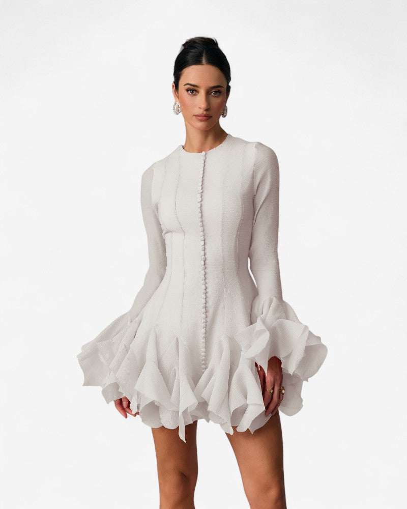 SELVAIRE | CASCADING CUFF DRESS