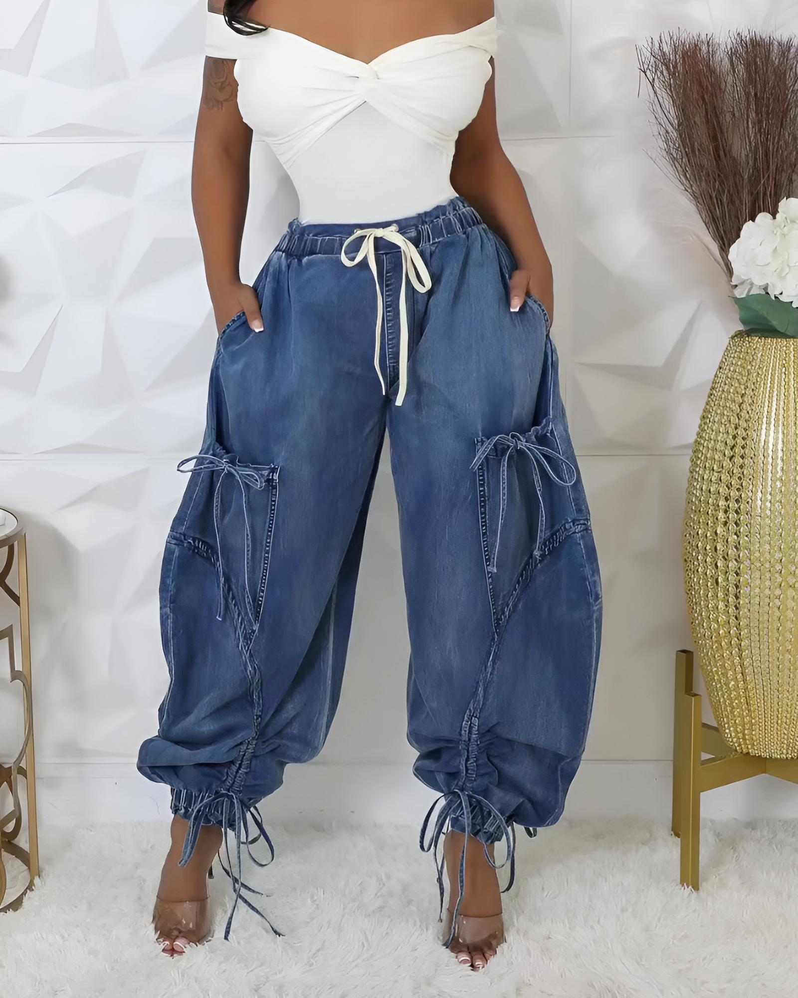 URBANE | TIE-CUFF TROUSERS