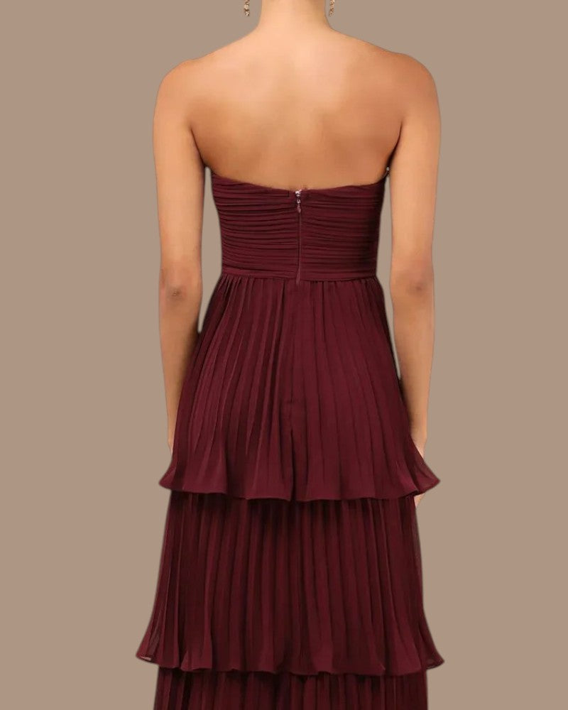AUREMÉ | STRAPLESS DRESS