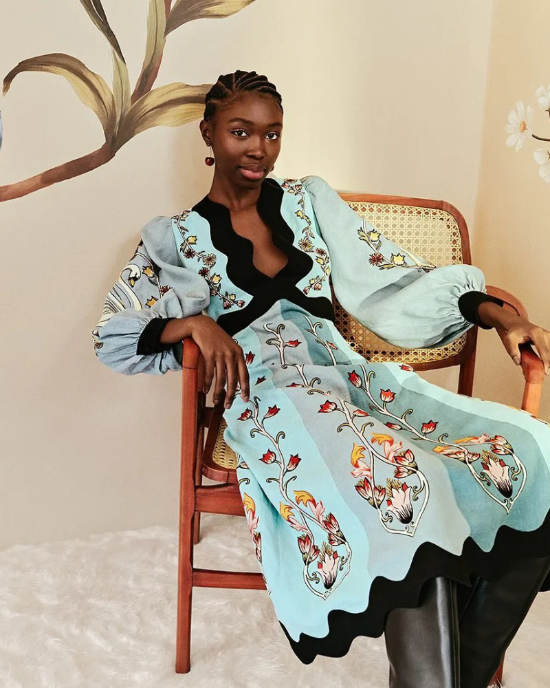 ELVARÉE | ROBE CYGNE