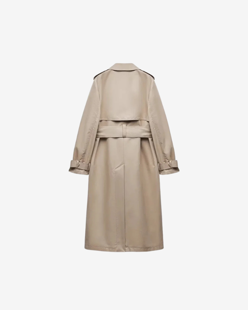 DELVINA | TRENCH BEIGE CLASSIQUE
