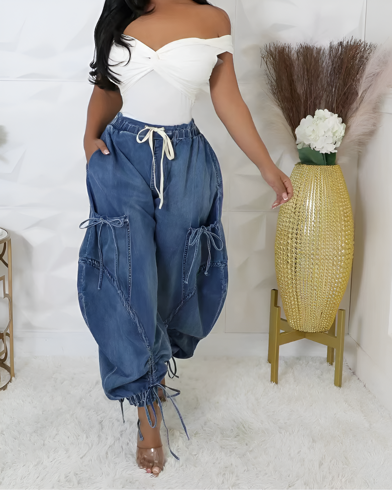 URBANE | TIE-CUFF TROUSERS