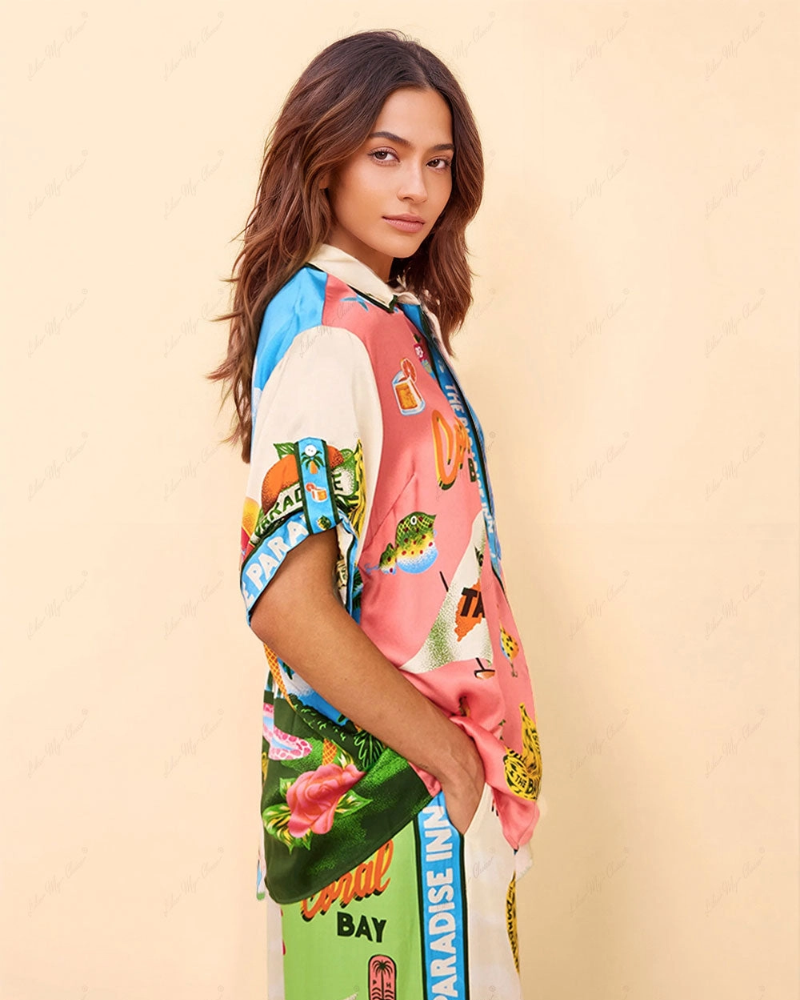 PALMARA | HAUT DE VACANCES COLORBLOCK