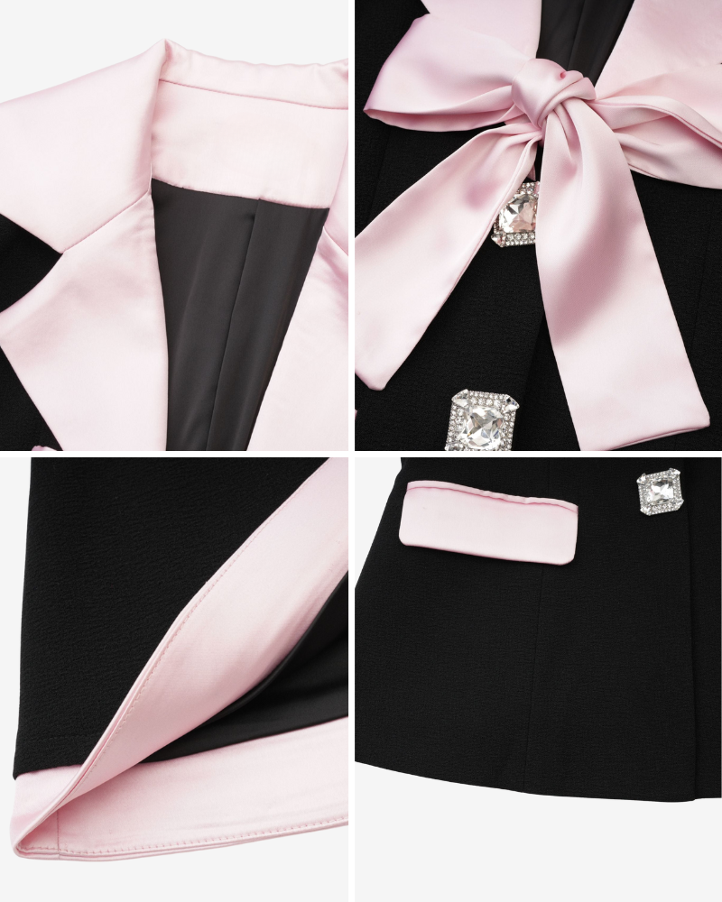 CLAUDARA | ENSEMBLE DE NŒUD À PETIT ROSE