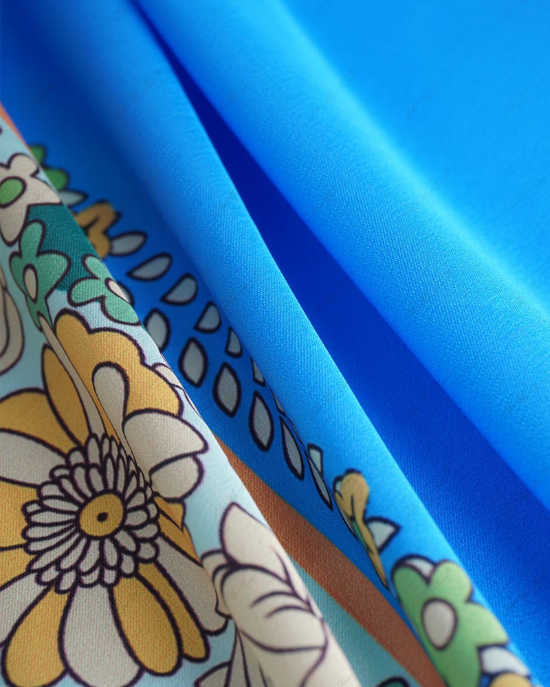 AMELIA | PANTALON À MOSAÏQUE ORNÉE