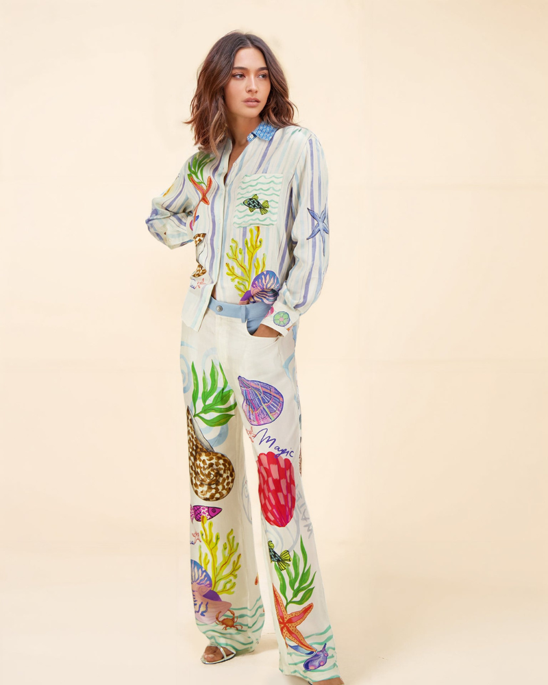 LUNARIA | HAUT À THÈME OCÉAN