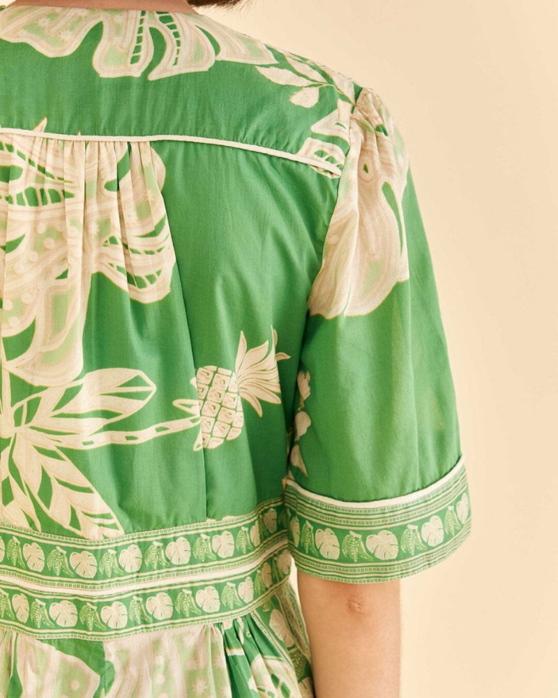 PALMÉA | COMBINAISON FEUILLES TROPICALES