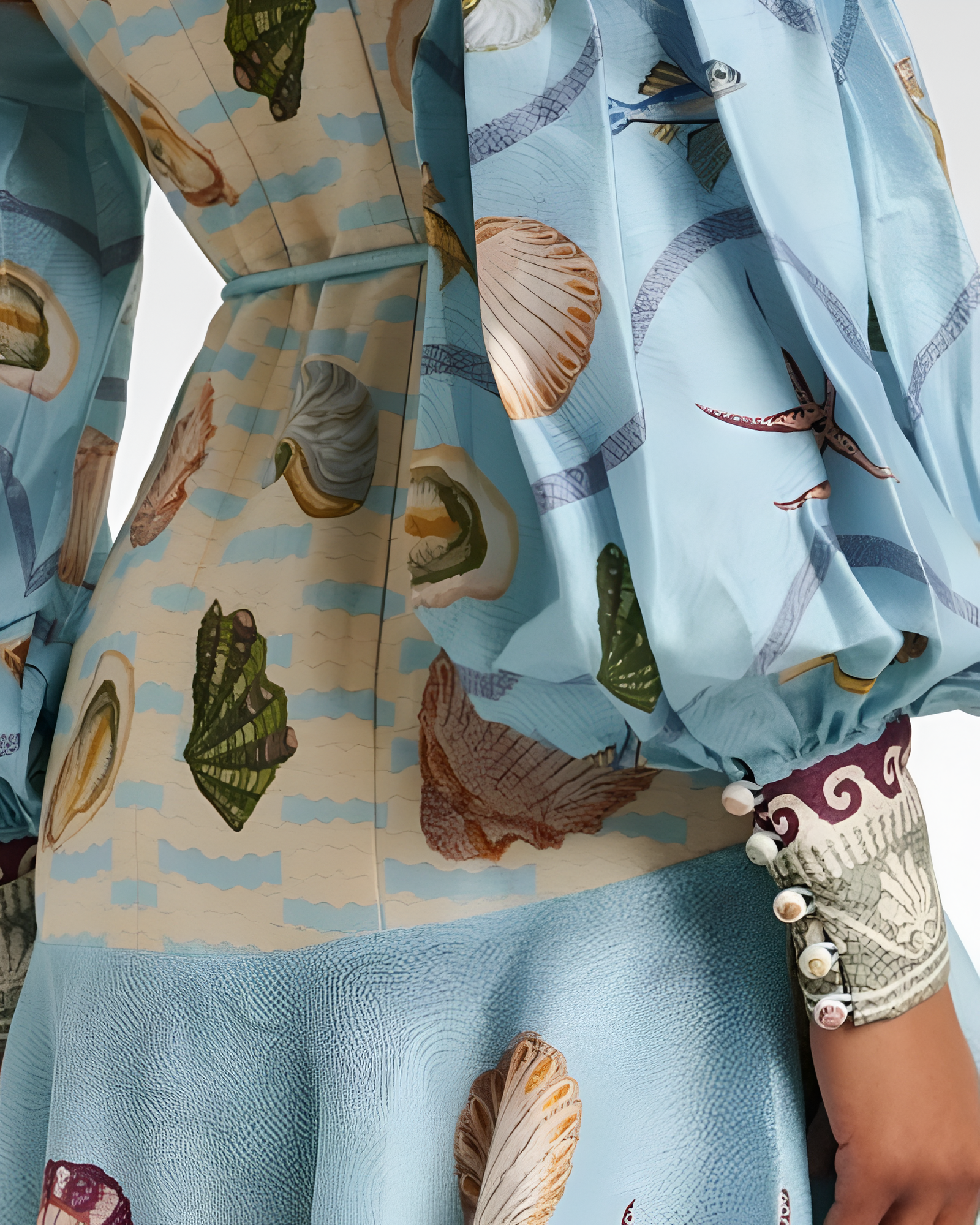 MARÉE BLEUE | ROBE VINTAGE MER