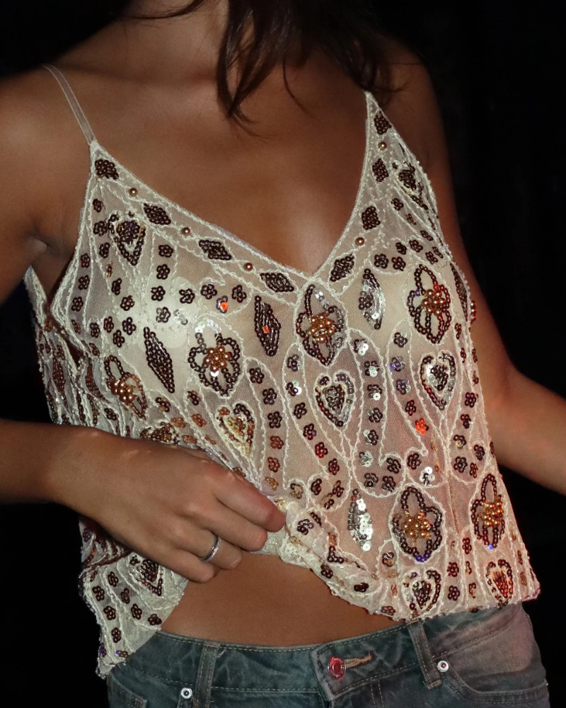 LUMINA | HAUT EMBELLI