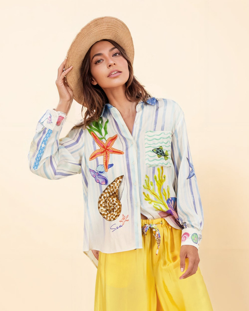 LUNARIA | HAUT À THÈME OCÉAN