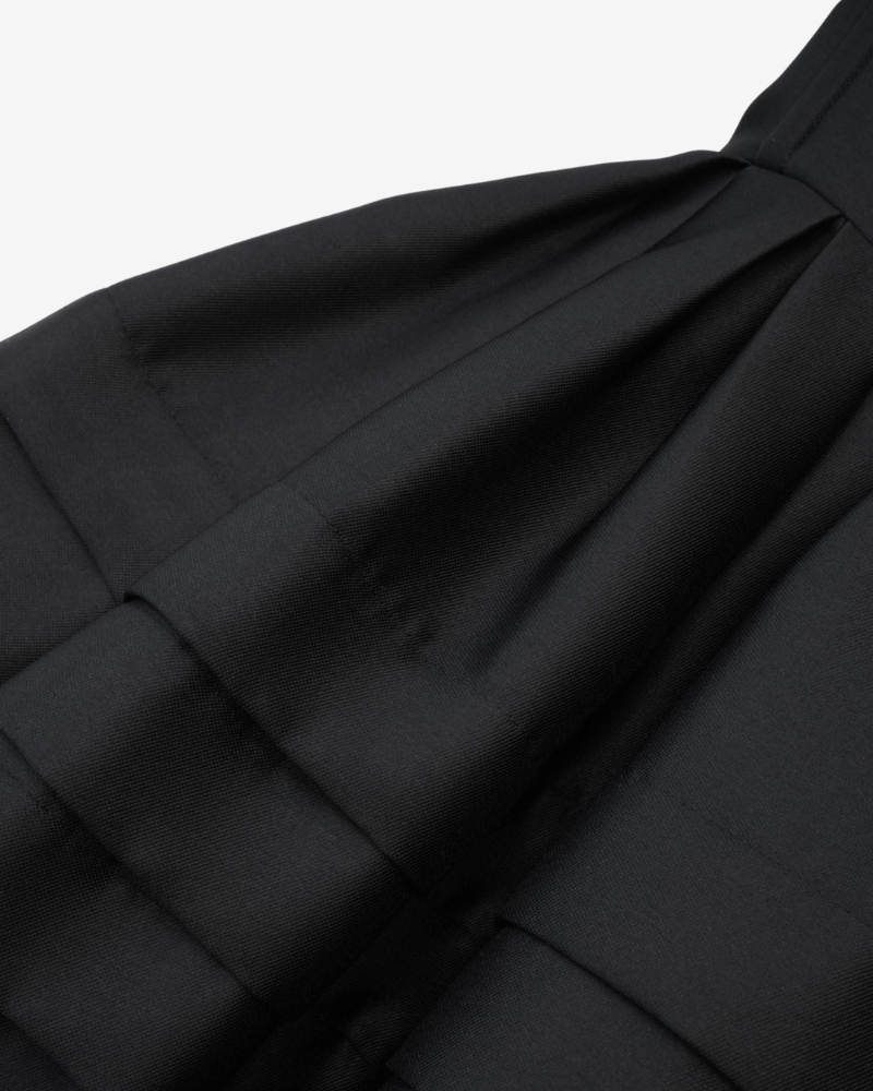 BELLAVIA | STRAPLESS CONTRAST DRESS