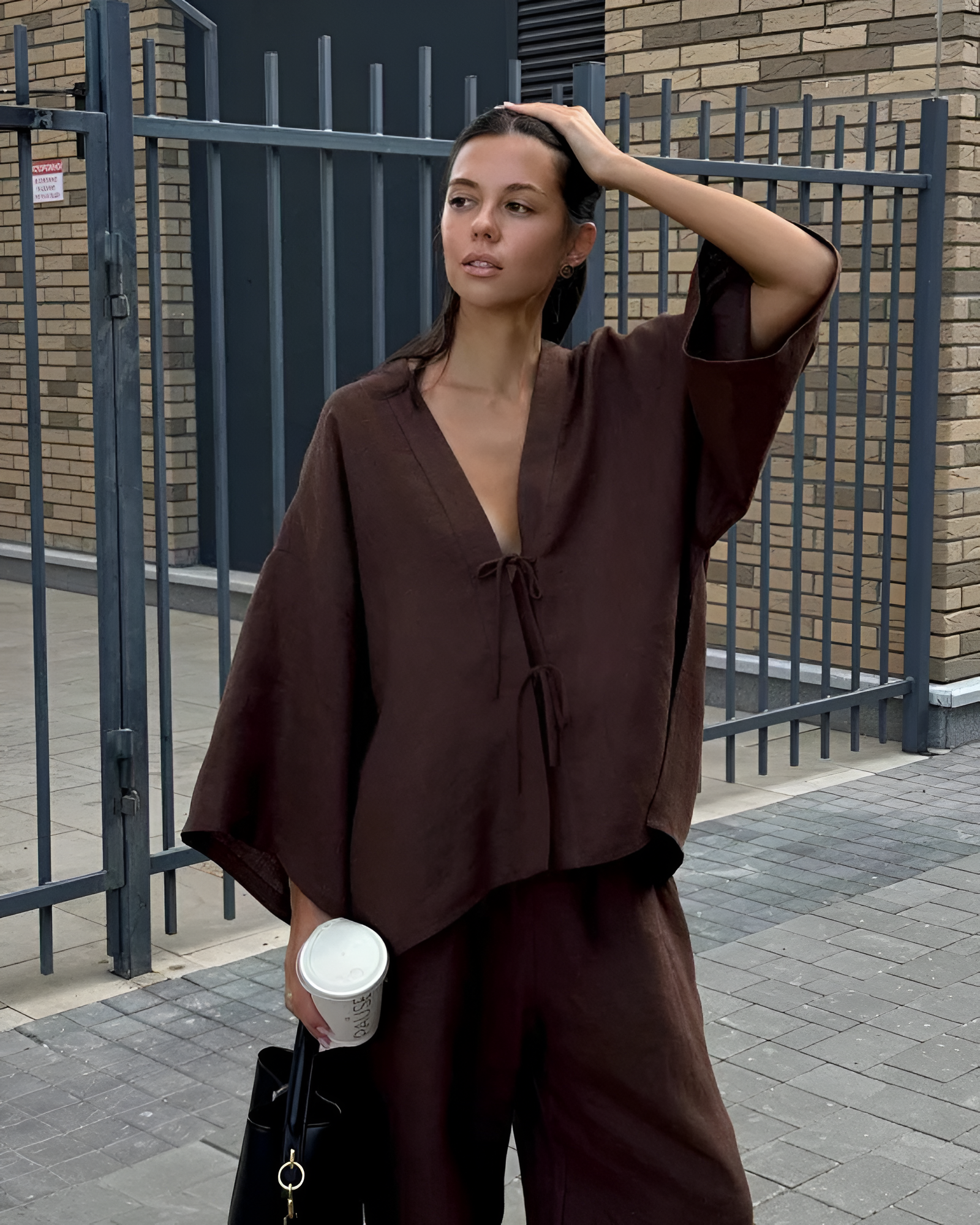 MARLÓ | TIE LINNEN SET