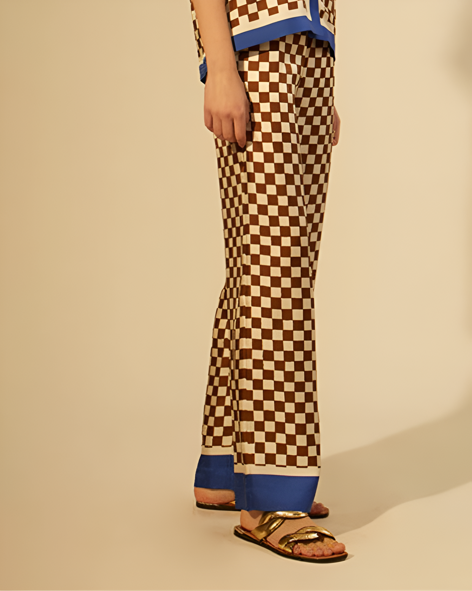 MIRELO | PANTALON À CARREAUX