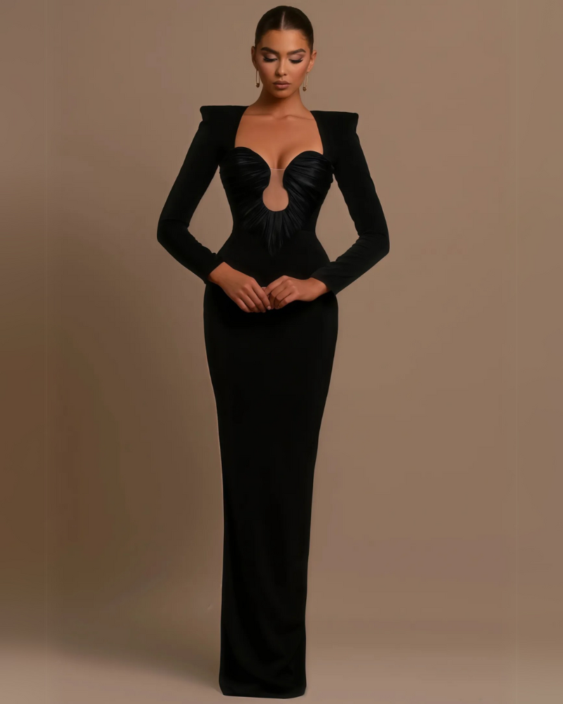 VALMARA | ROBE À CORSAGE SCULPTÉ