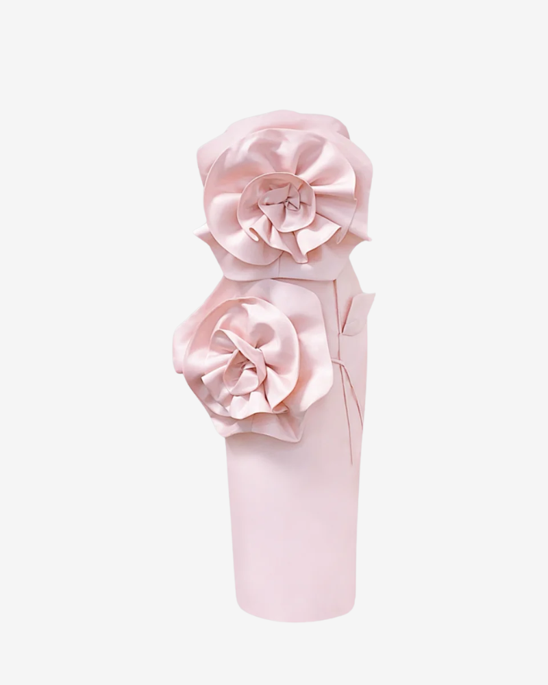 IVOIRÉ | SCULPTED BLOOM DRESS