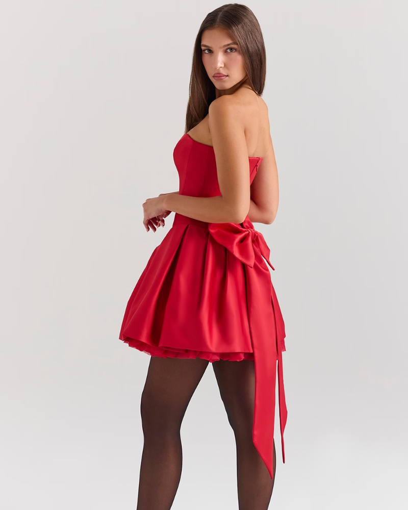 MAISON CLARET | DETACHABLE BOW DRESS