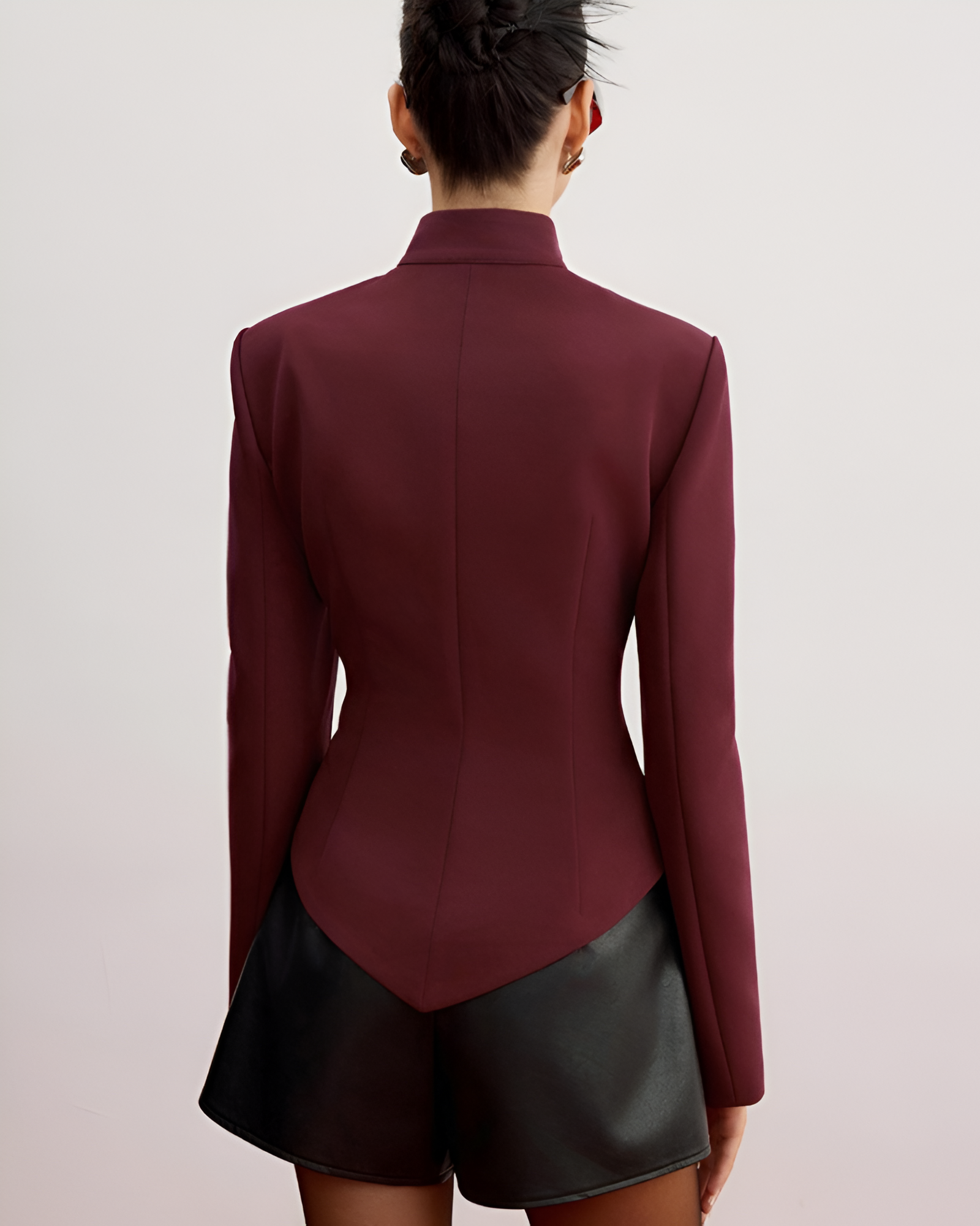 VÉRANE | CARDIGAN À COL MONTANT