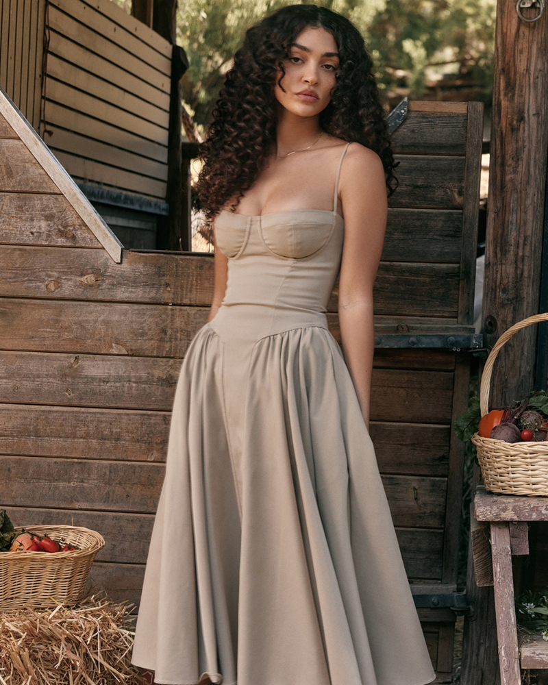 VIRELY | POCKET CORSET DRESS