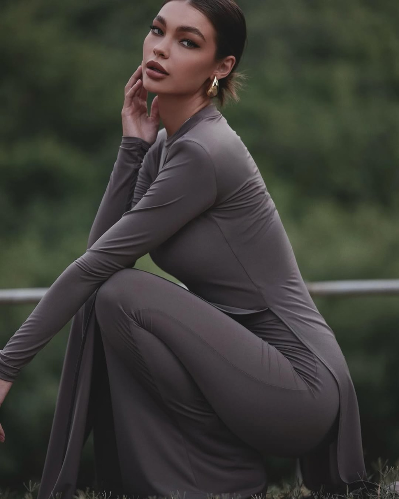 SORELLE | TOP & FLARED PANTS SET
