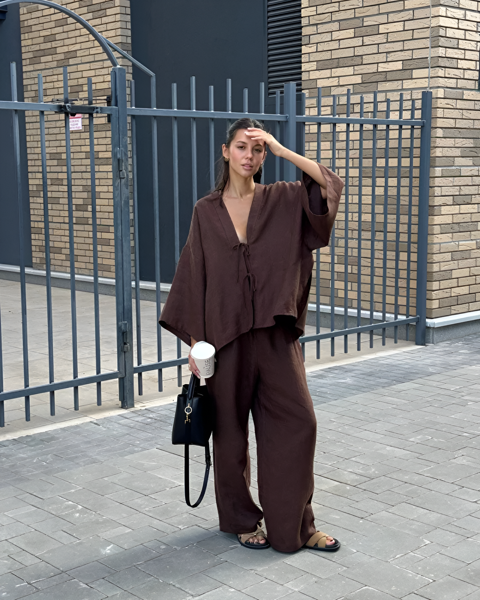 MARLÓ | TIE LINNEN SET