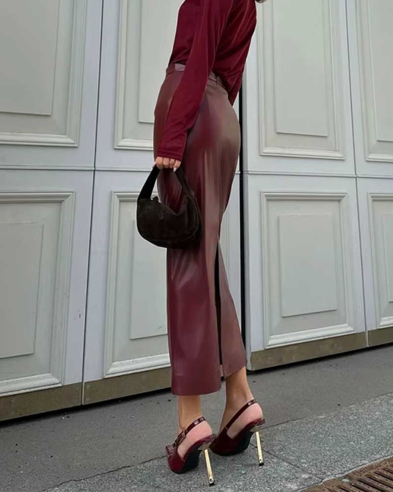 MIRELLA | SLIT SKIRT