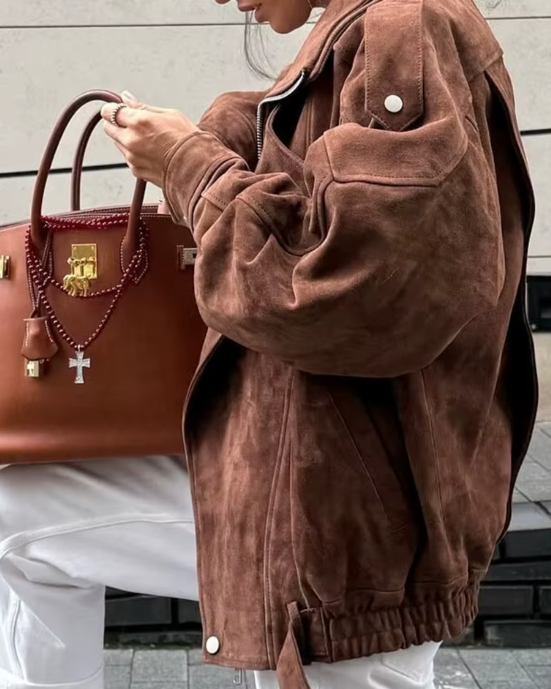 VELVOR | OVERSIZED ZIP JACKET