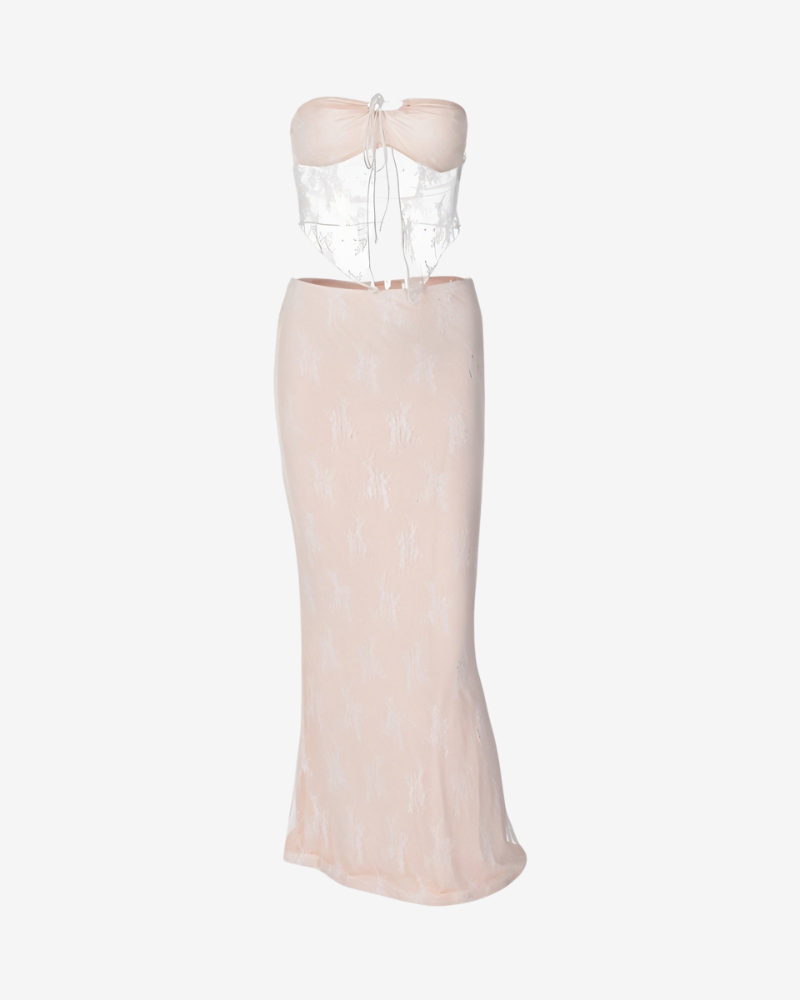 ELYSIANNA | LACE TOP & SKIRT SET