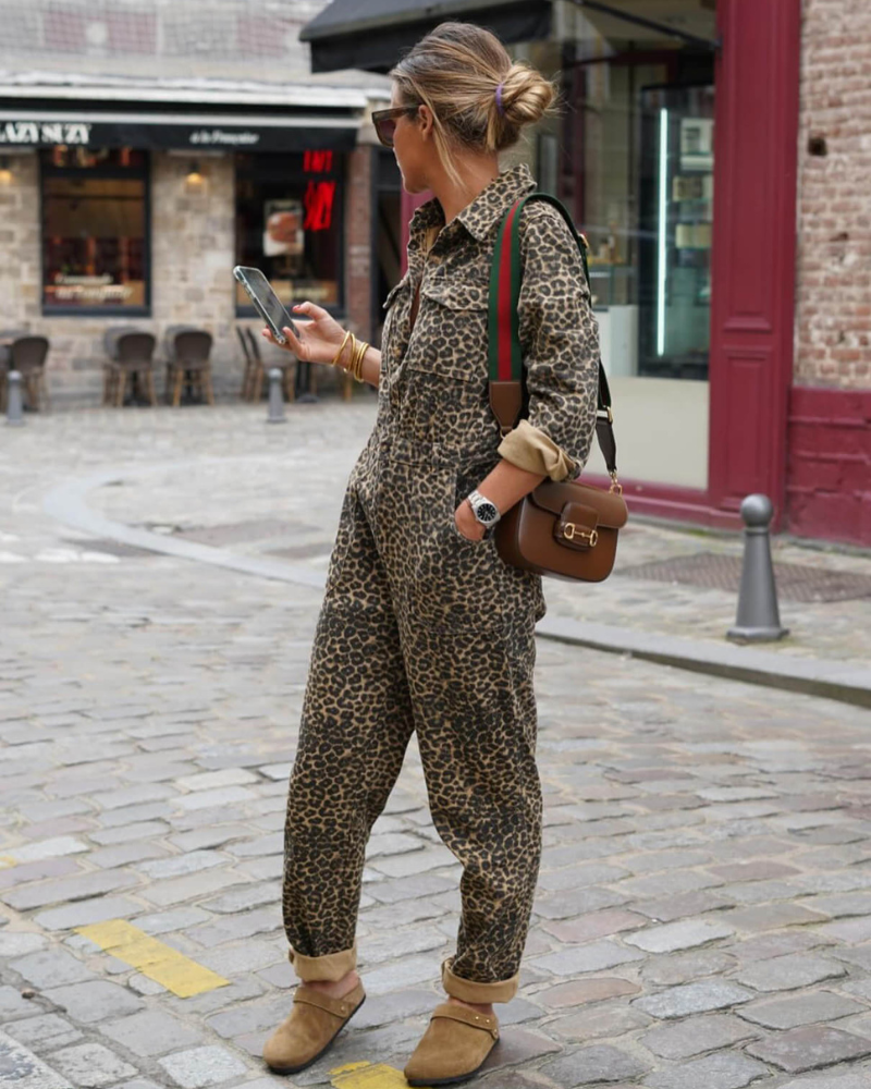 MAISON FERRO | LEOPARD JUMPSUIT