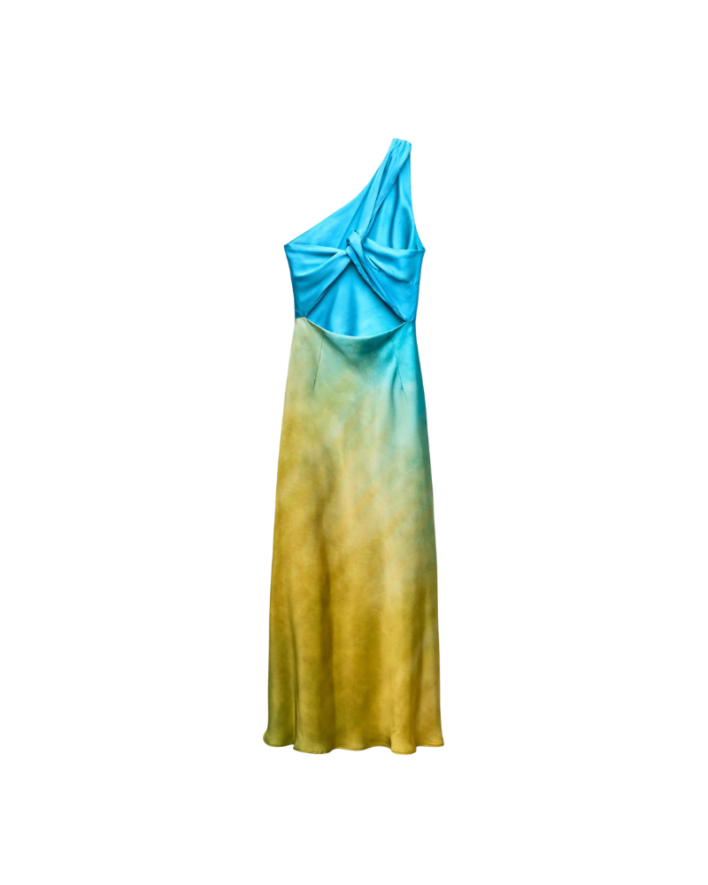 ORABELLA | TIE-DYE DRAPE DRESS