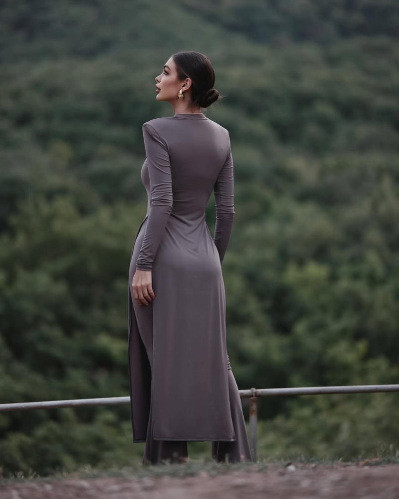 SORELLE | TOP & FLARED PANTS SET