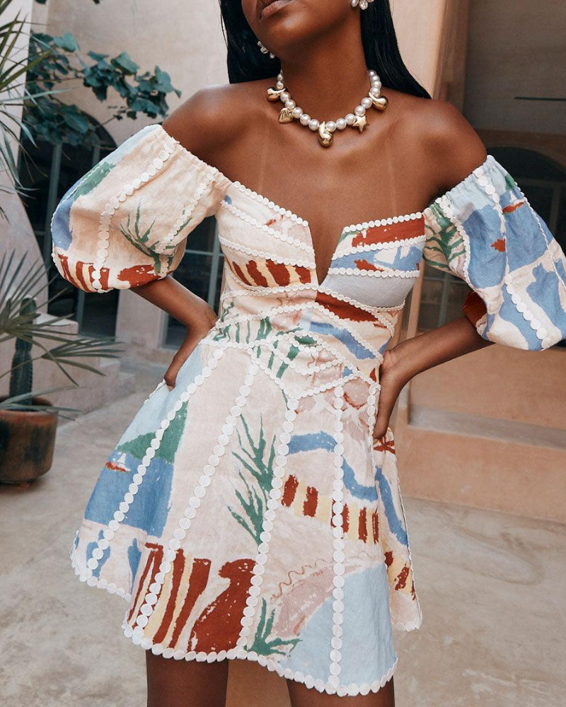 SOLENA | PATCHWORK DRESS