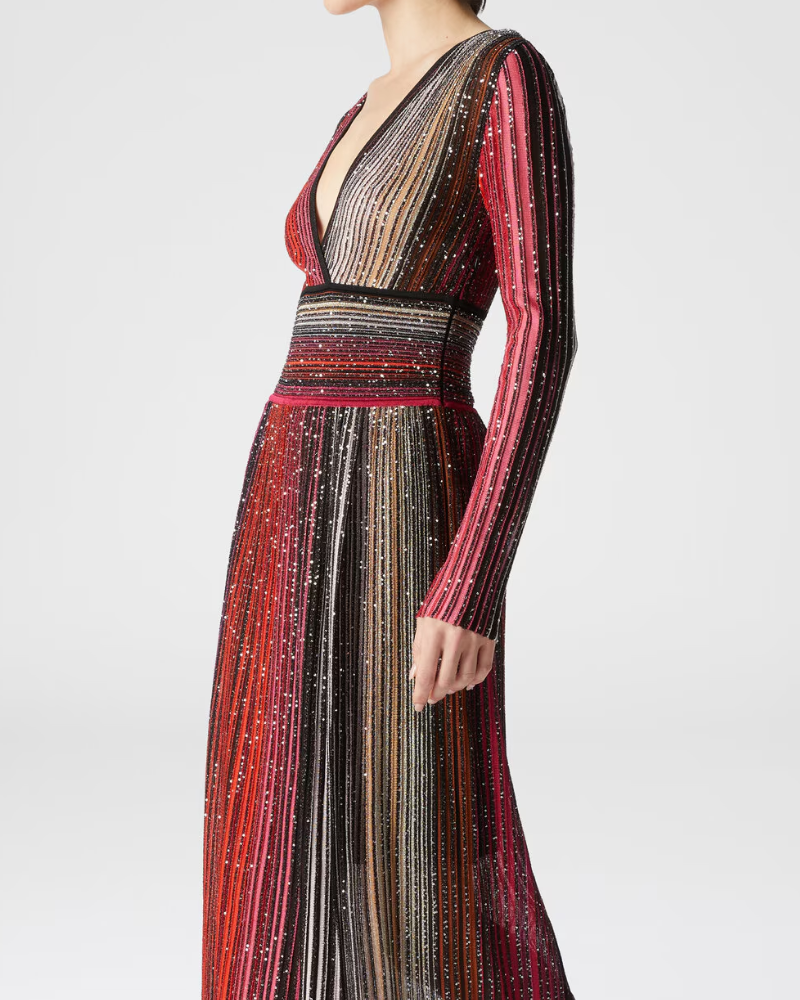 KELORA | METALLIC DRESS