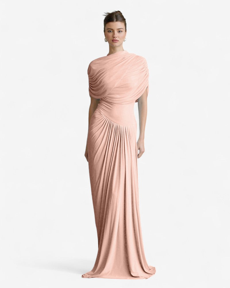 MILANOVA | DRAPED PLEATED DRESS