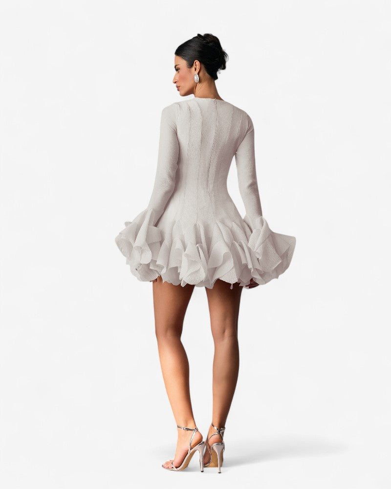 SELVAIRE | CASCADING CUFF DRESS