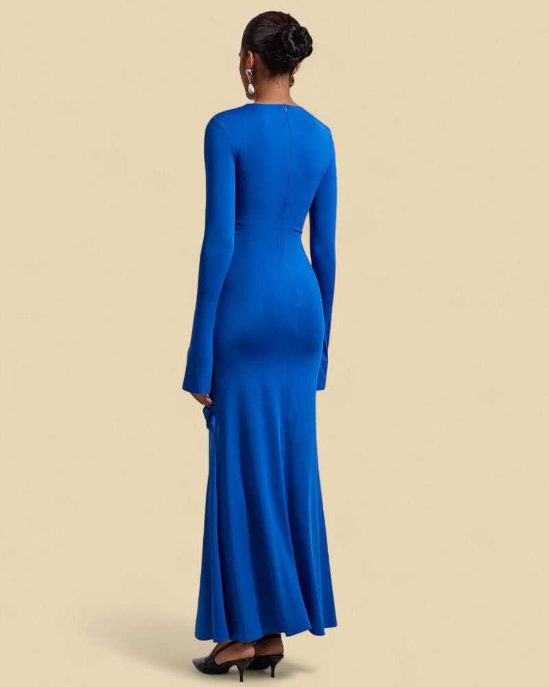 NOIRÉA | TWISTED DRAPE DRESS