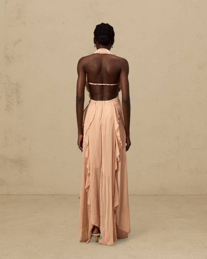 NOVAELLE | BACKLESS STAR DRESS