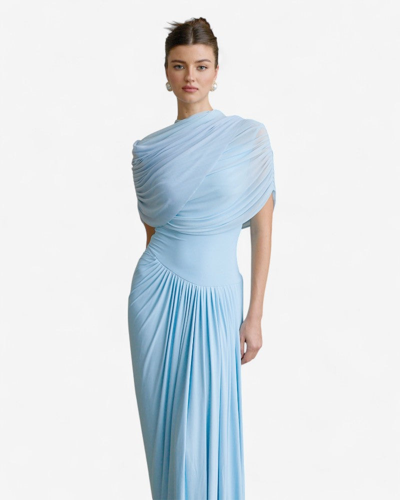 MILANOVA | DRAPED PLEATED DRESS
