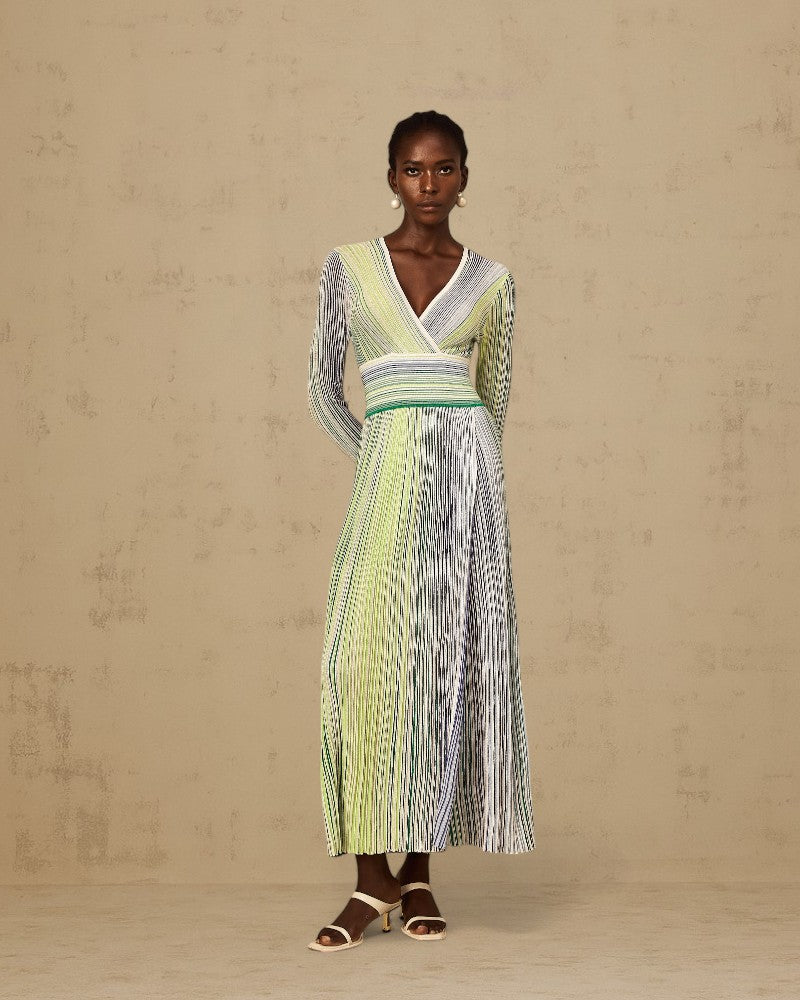 KELORA | METALLIC DRESS