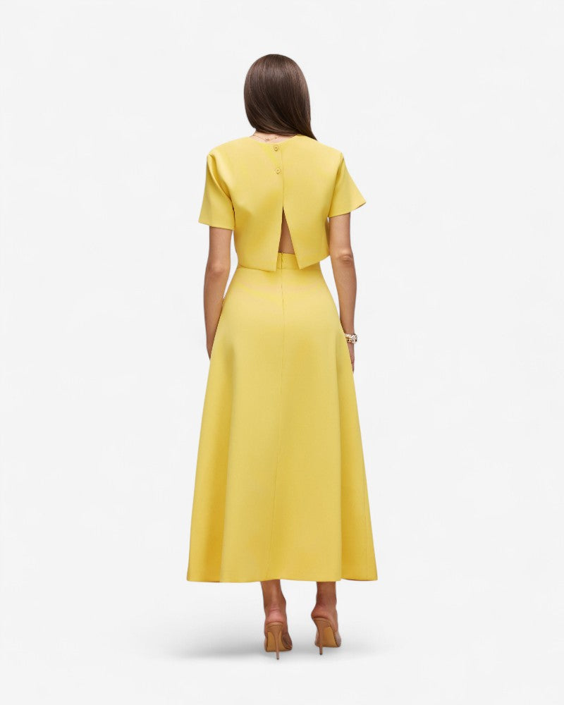 FLORENZA | 3D TOP & SKIRT SET