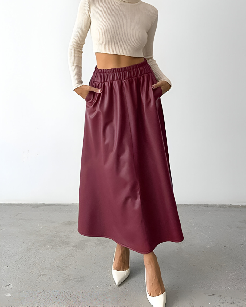 ROCHELLE | MIDI SKIRT