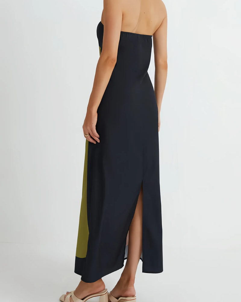 KALLUNA | ABSTRACT FLORAL DRESS