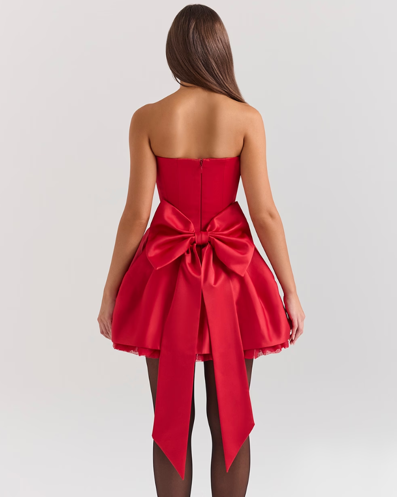 MAISON CLARET | DETACHABLE BOW DRESS