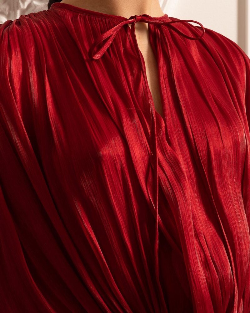 VERENA | DRAPED MINI DRESS