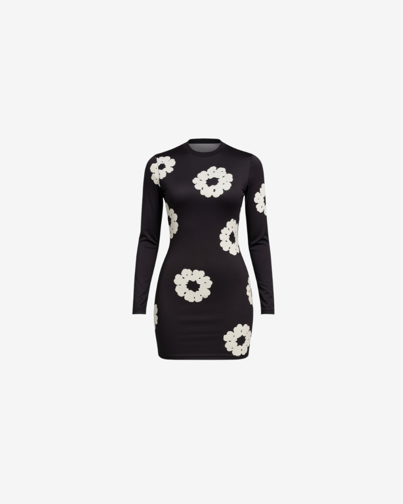DEVINA | FLORAL STRETCH DRESS