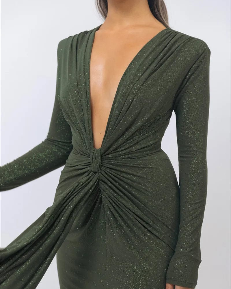 ALDENA | DEEP V DRESS
