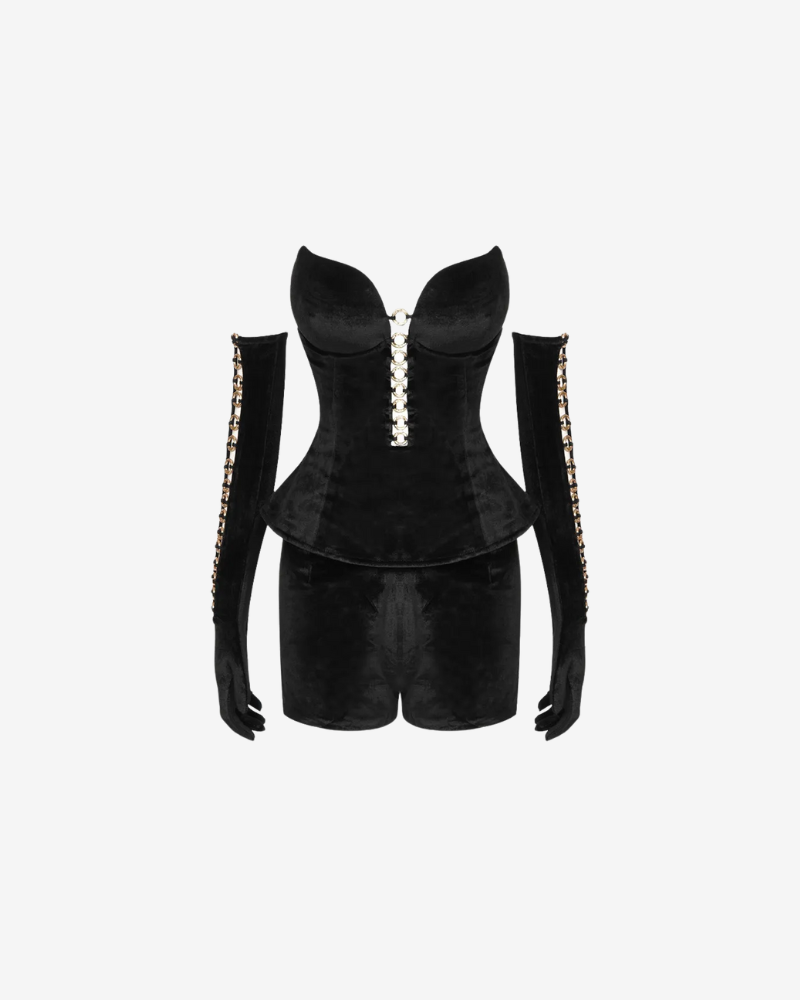 AZARIA NOIR | VELVET SET