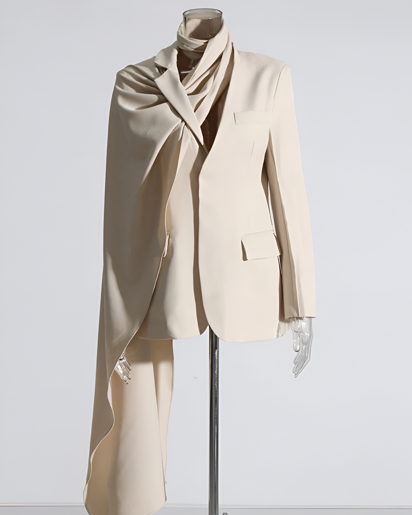 CAROLINE | BLAZER À COL CRANTÉ