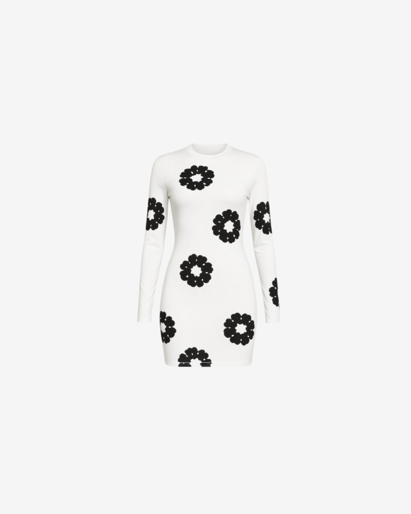 DEVINA | FLORAL STRETCH DRESS