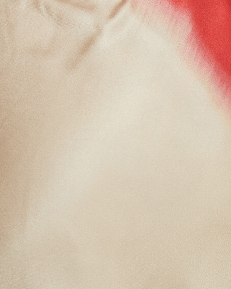 VINELLY | TIE-DYE SATIN DRESS