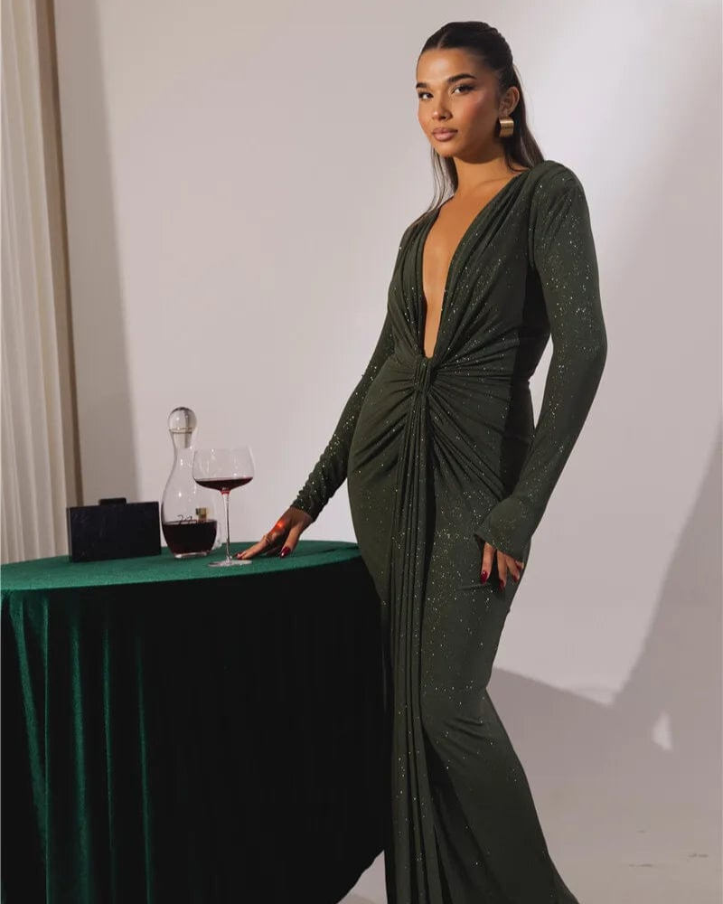 ALDENA | DEEP V DRESS